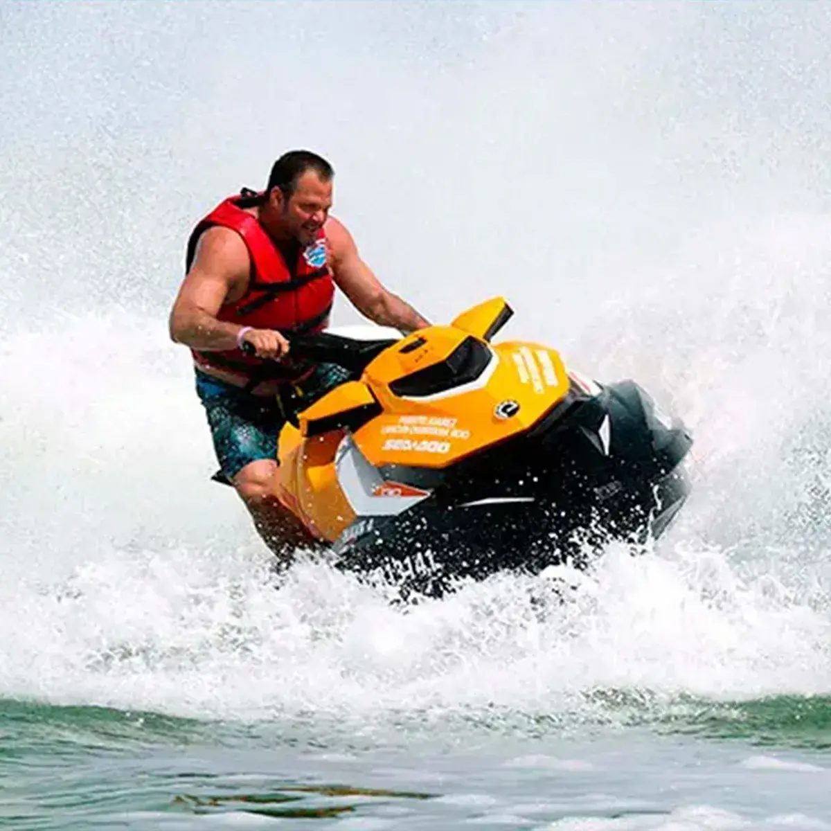 man-doing-water-sports-in-the-sea